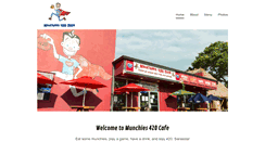 Desktop Screenshot of munchies420cafe.com