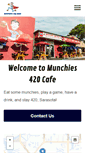 Mobile Screenshot of munchies420cafe.com